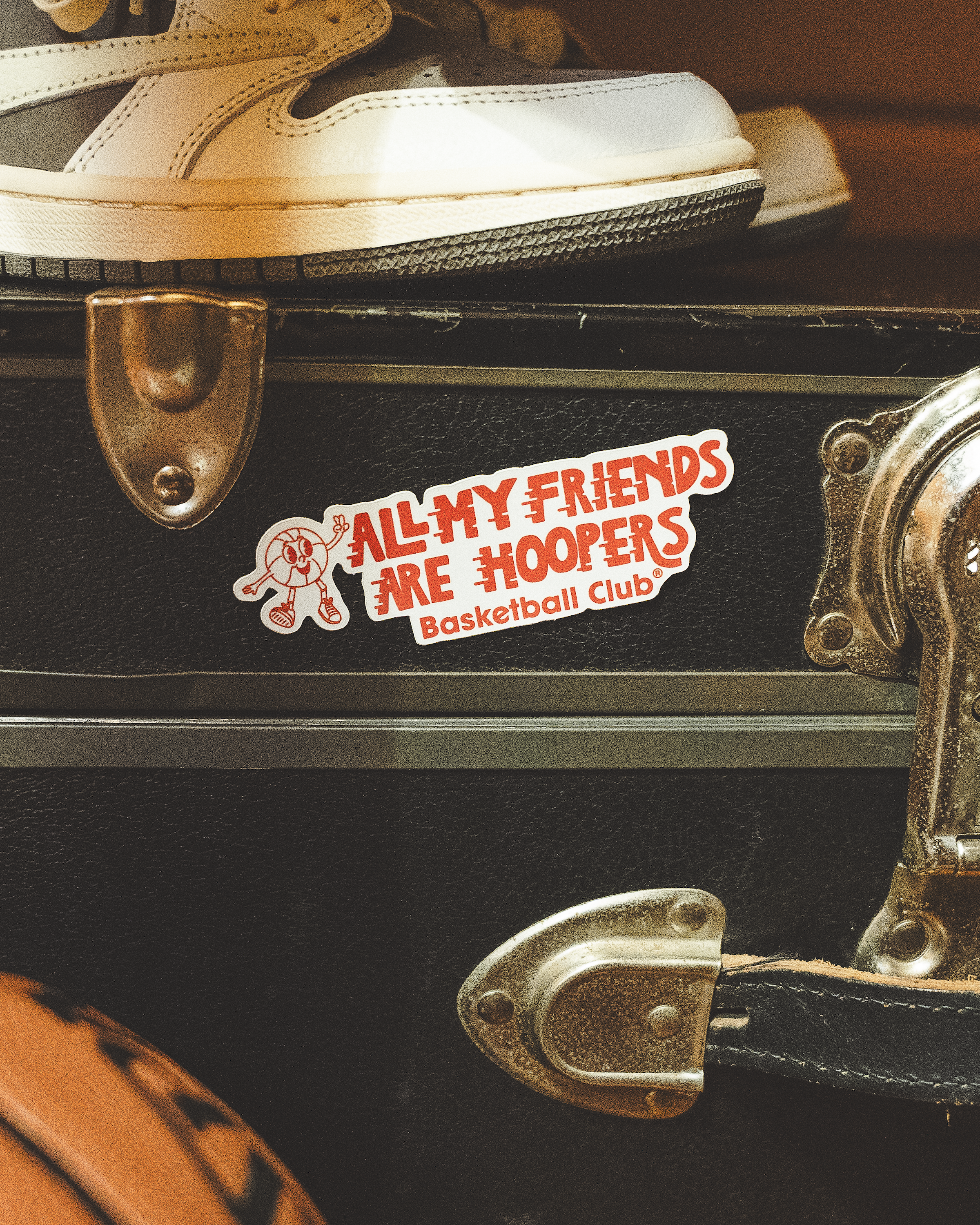Red Hoopy Sticker