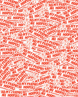 Red Hoopy Sticker