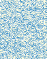 Sky Blue Hoopy Sticker